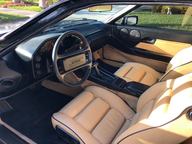 1984 Black Porsche 928 Coupe