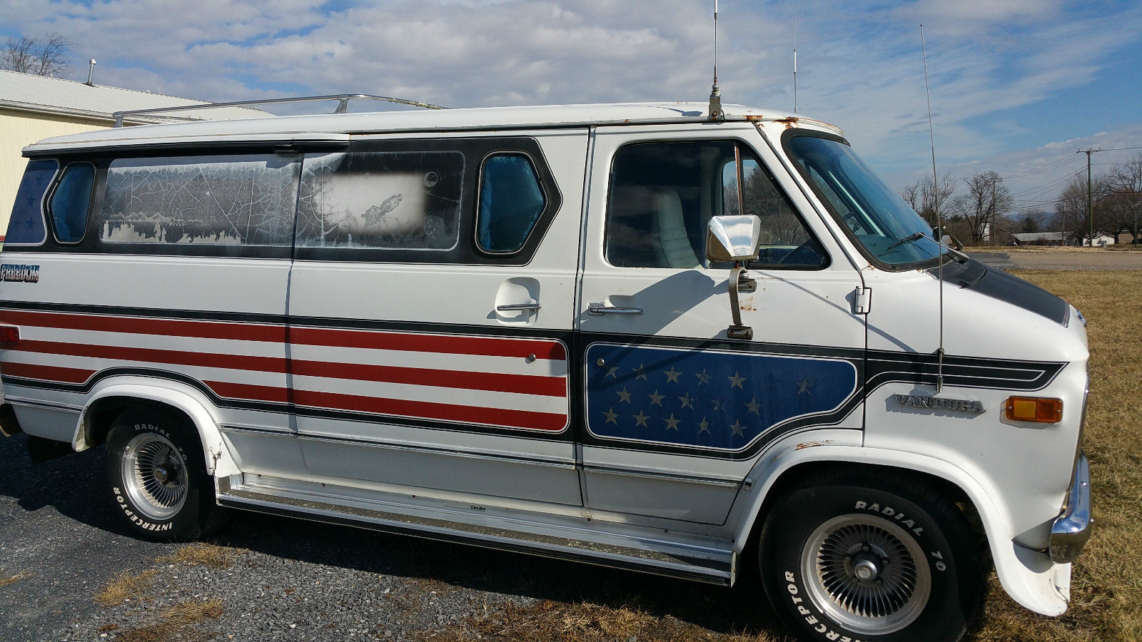 1976 White GMC Vandura Van