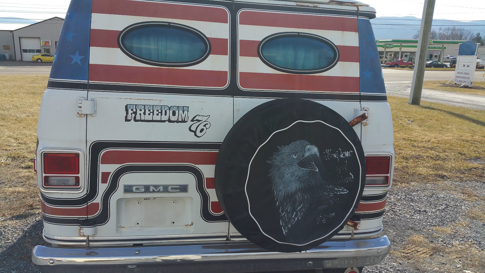 1976 White GMC Vandura Van