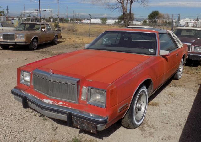 1981 Red Chrysler Cordoba Coupe