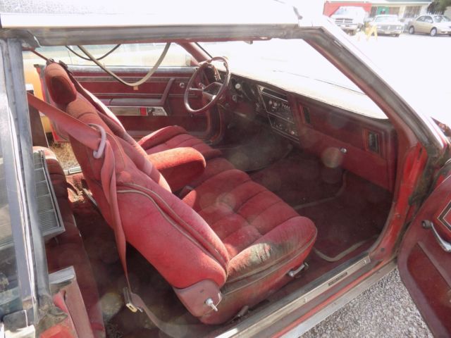 1981 Red Chrysler Cordoba Coupe