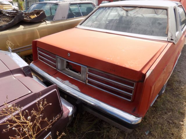 1981 Red Chrysler Cordoba Coupe