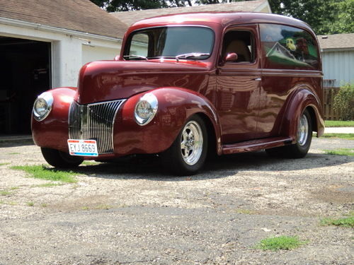 1941 Burgundy Ford Other PANEL