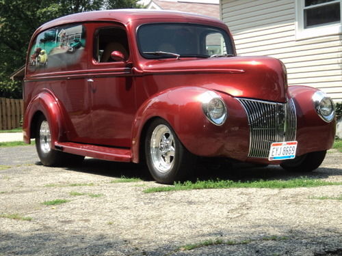 1941 Burgundy Ford Other PANEL