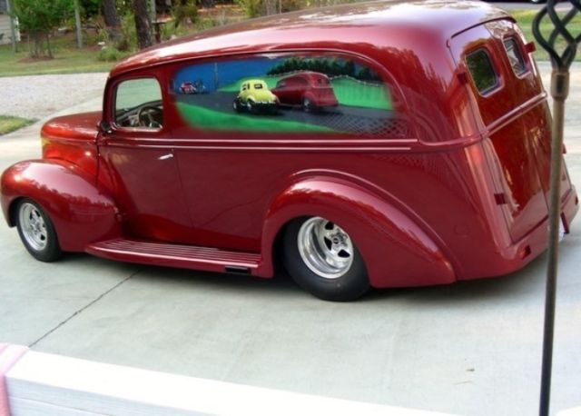 1941 Burgundy Ford Other PANEL
