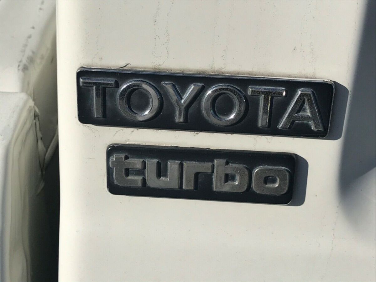 1985 White Toyota Pickup Long Bed