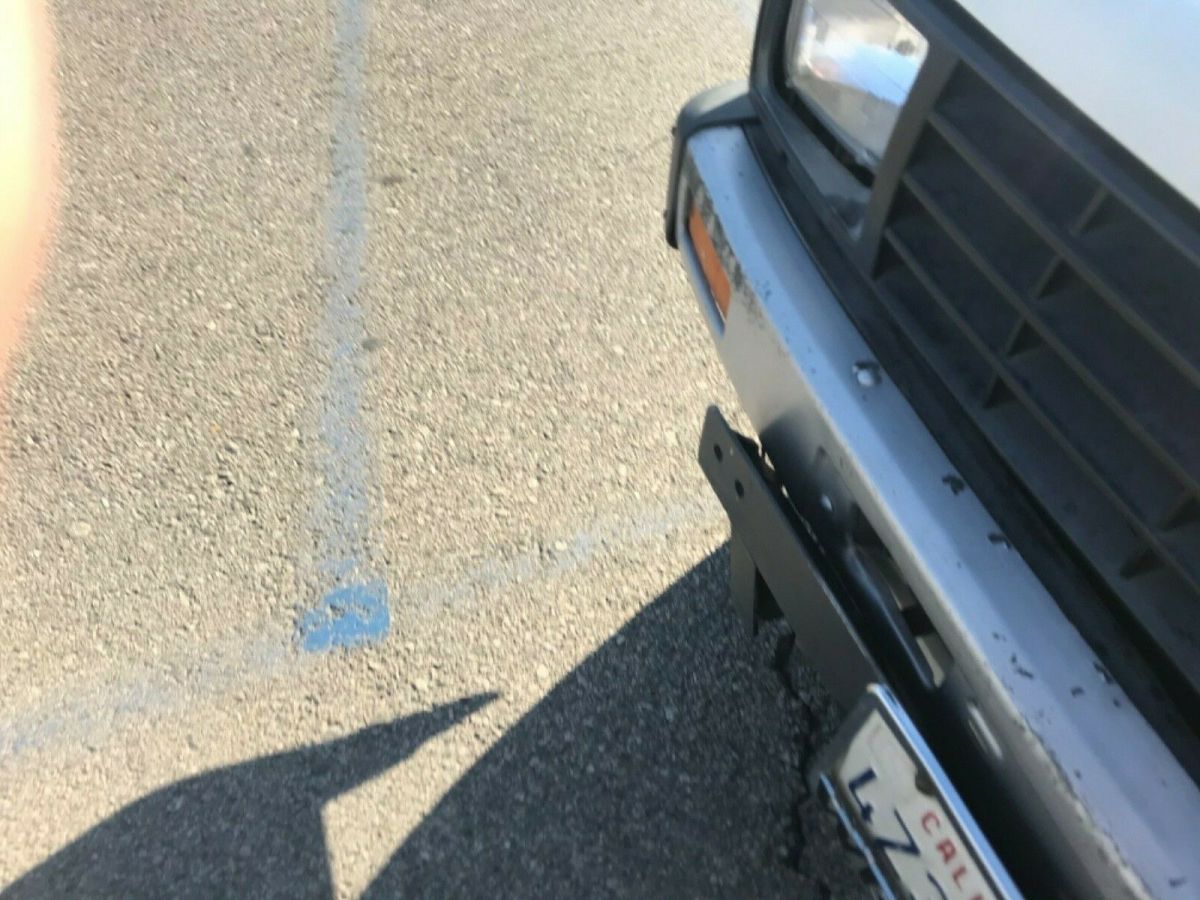 1985 White Toyota Pickup Long Bed