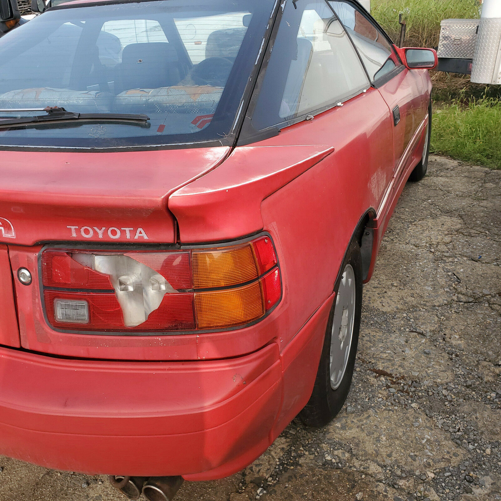 1988 Red Toyota Celica Hatchback