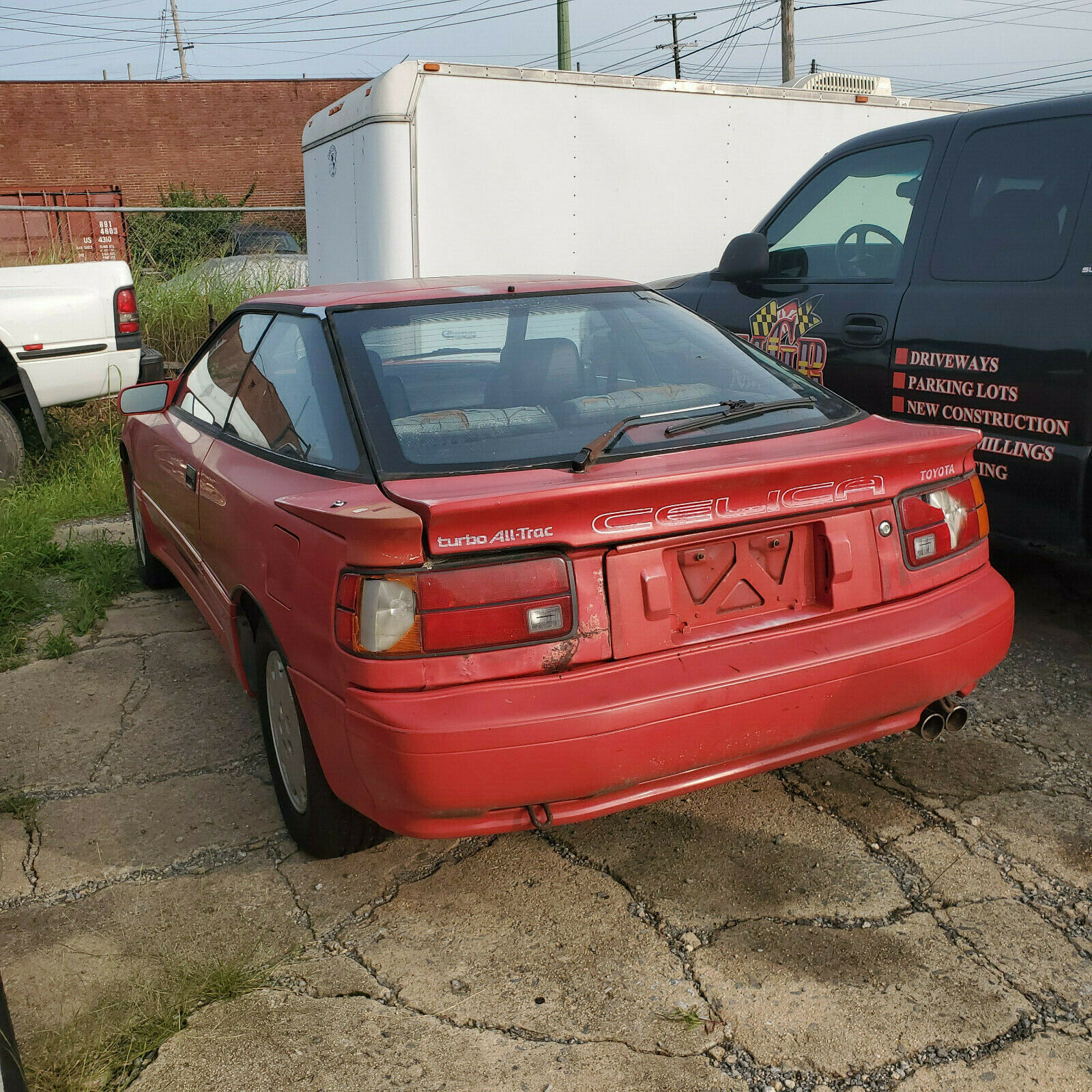 1988 Red Toyota Celica Hatchback