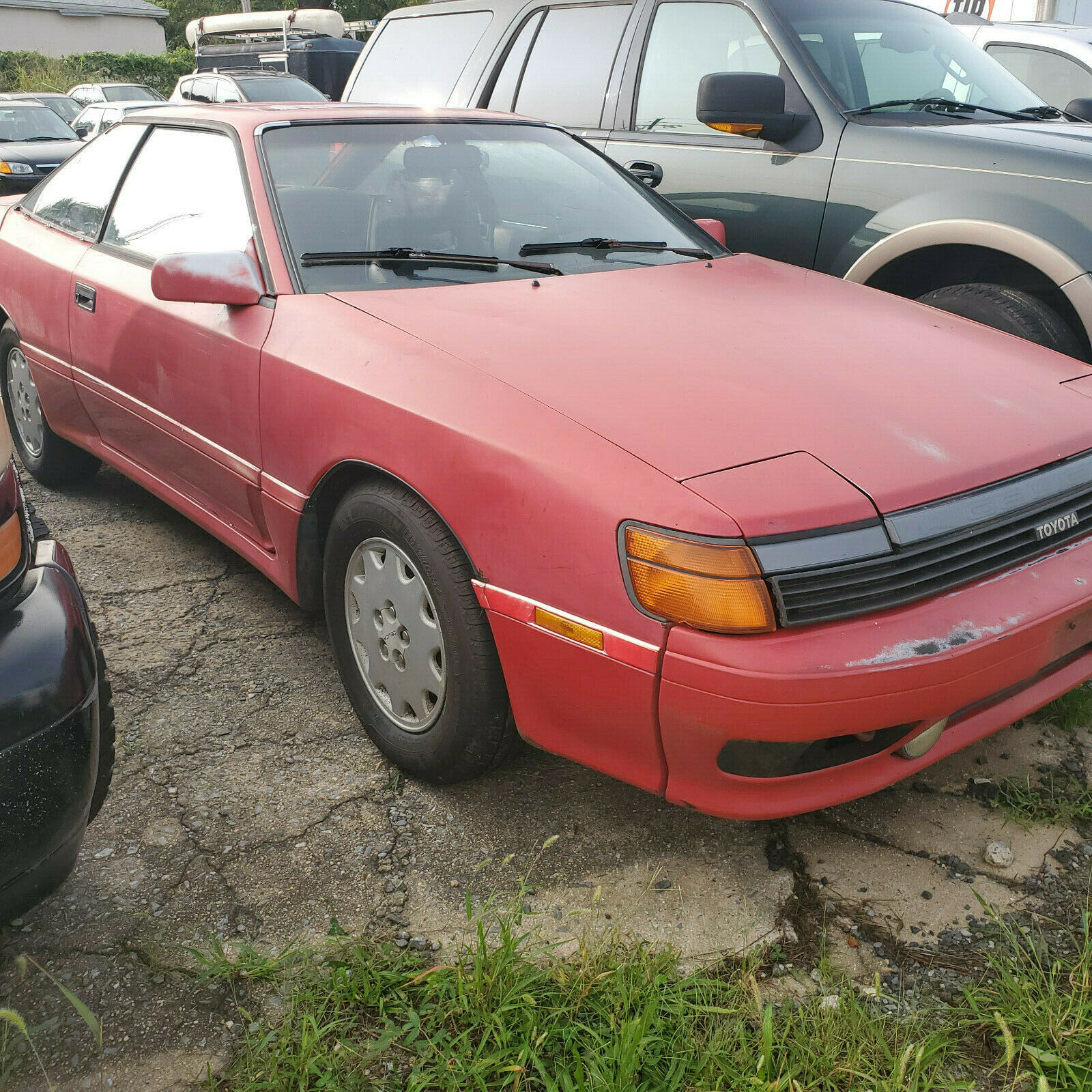 1988 Red Toyota Celica Hatchback
