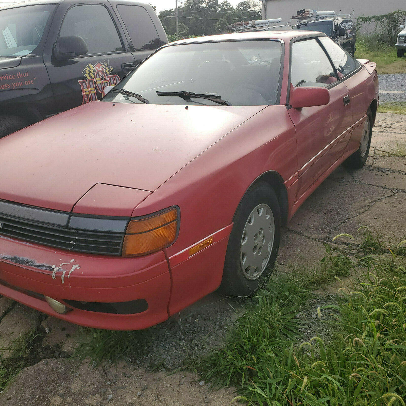 1988 Red Toyota Celica Hatchback