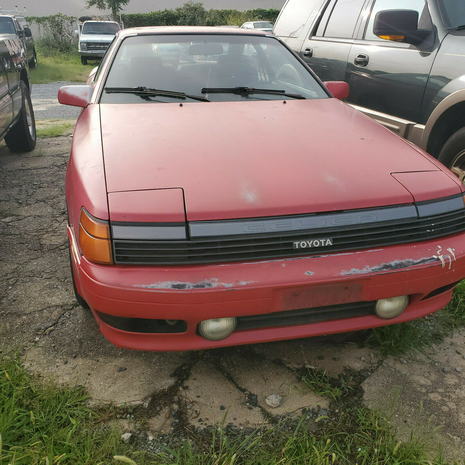 1988 Red Toyota Celica Hatchback