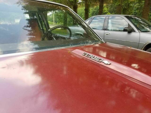 1980 Burgundy Chevrolet Monte Carlo Coupe