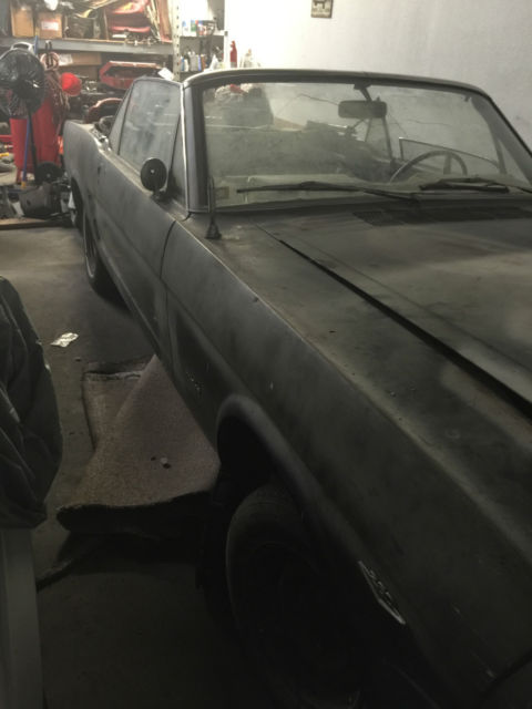 1965 Blue Ford Mustang Convertible