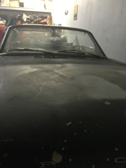 1965 Blue Ford Mustang Convertible