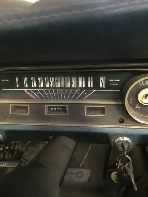 1965 Blue Ford Mustang Convertible