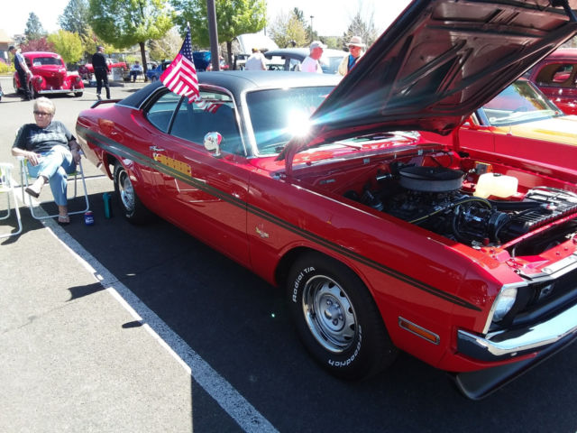 1971 Red Dodge Dart Coupe
