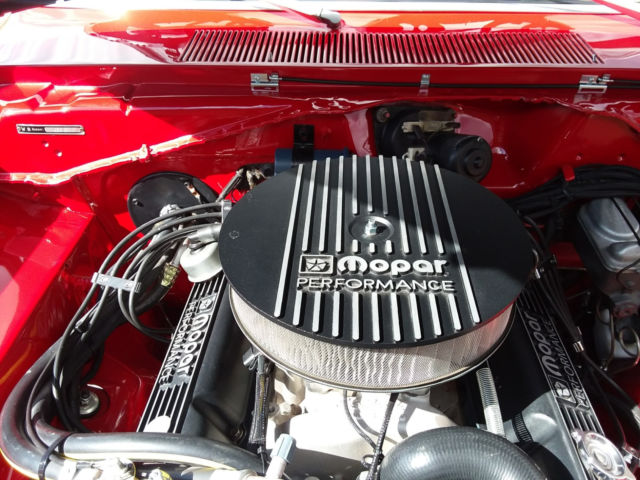 1971 Red Dodge Dart Coupe