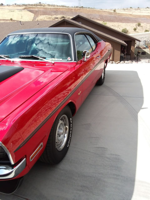 1971 Red Dodge Dart Coupe