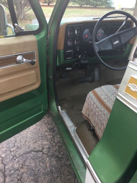 1974 Green/White Chevrolet Other Pickups