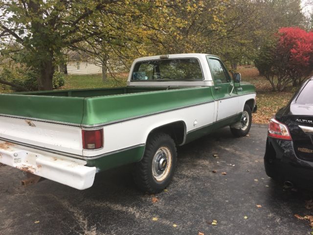 1974 Green/White Chevrolet Other Pickups