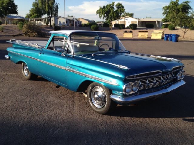 1959 Blue Chevrolet El Camino EL Camino