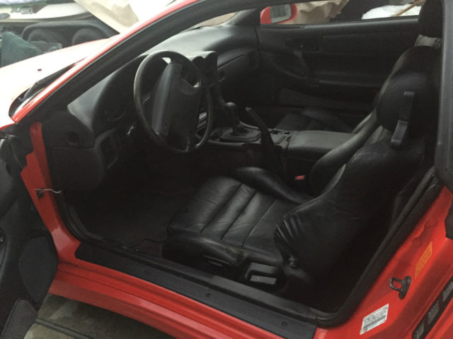 1992 Red Mitsubishi 3000GT Coupe
