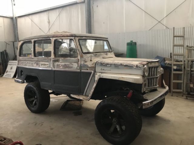 1964 Gray Willys Station Wagon Wagon