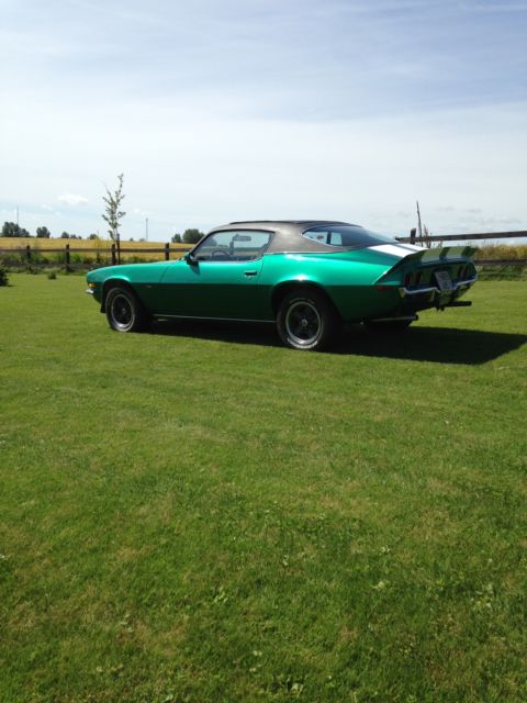 1972 Green/White  Chevrolet Camaro Coupe