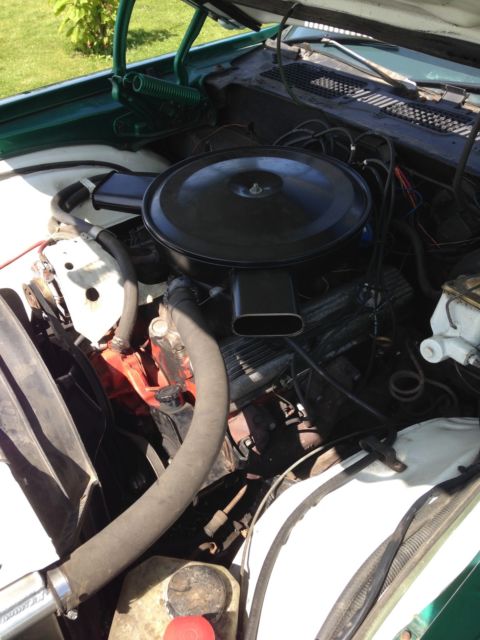 1972 Green/White  Chevrolet Camaro Coupe