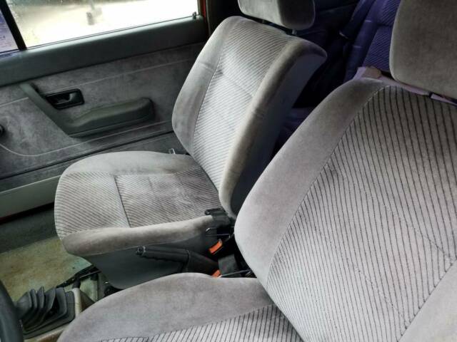 1990 Red Volkswagen Fox Wagon