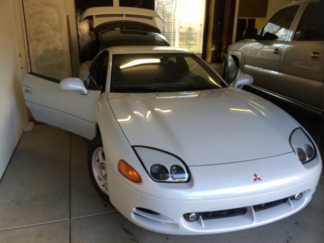 1994 White Mitsubishi 3000GT Coupe