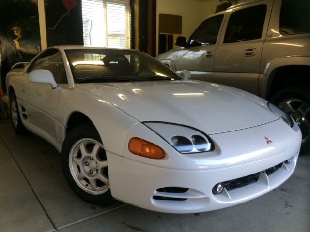 1994 White Mitsubishi 3000GT Coupe