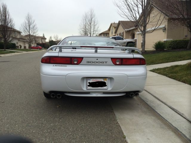 1994 White Mitsubishi 3000GT Coupe