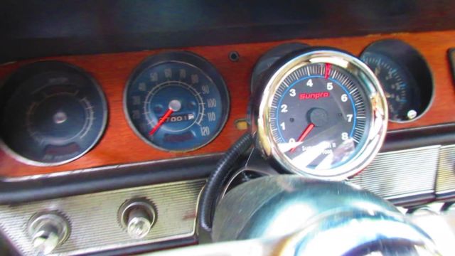 1965 Montero Red Pontiac GTO Convertible