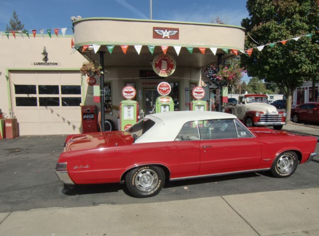 1965 Montero Red Pontiac GTO Convertible
