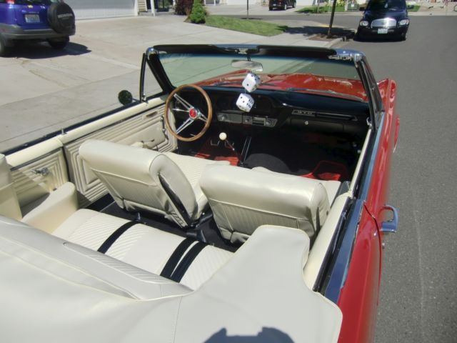 1965 Montero Red Pontiac GTO Convertible