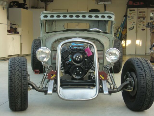 1929 Orange Ford Tudor Coupe Coupe