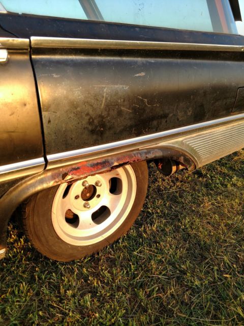 1961 Black Ford Other Hearse