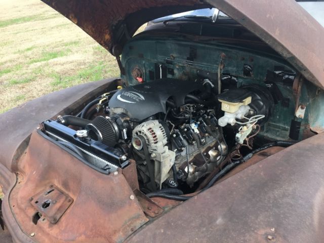 1953 Original: Green Now: mostly patina Chevrolet Other Pickups