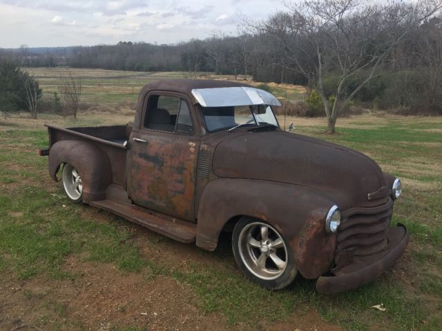 1953 Original: Green Now: mostly patina Chevrolet Other Pickups