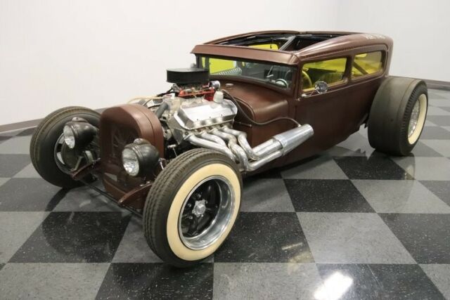 1929 Brown Ford Model A Sedan