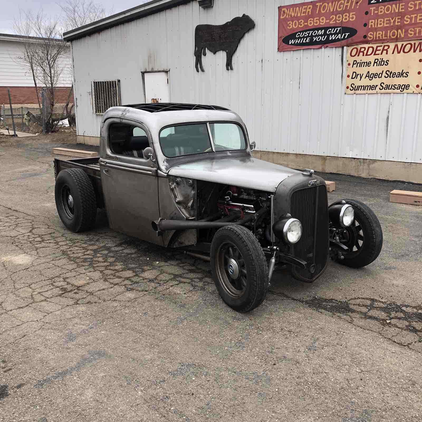 1943 Grey Ford Pickup Pickup