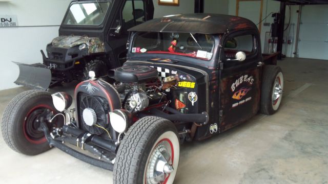 1949 Black Ford Model T pickup