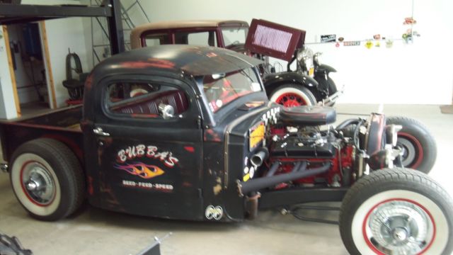 1949 Black Ford Model T pickup