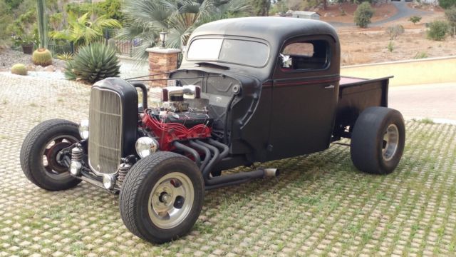 1941 Black Ford Rat Rod 2 Two Truck