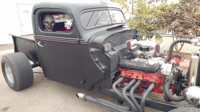 1941 Black Ford Rat Rod 2 Two Truck