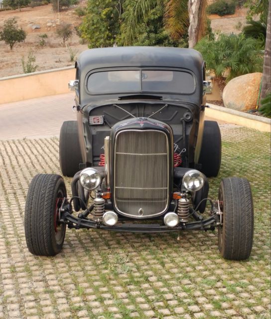 1941 Black Ford Rat Rod 2 Two Truck