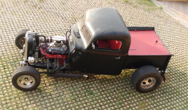1941 Black Ford Rat Rod 2 Two Truck