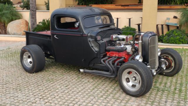 1941 Black Ford Rat Rod 2 Two Truck
